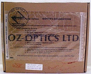 Electrically controlled VOA, Stepper motor driven, by OZ Optics Inc.