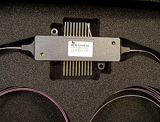 4-channel EVOA array by ASOC. BKM-52005-01-UN