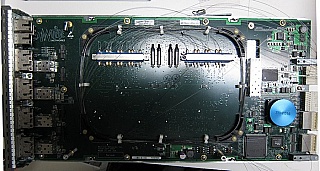 Variable Optical Attenuator. We believe it is Active Optical Networks P/N: Antero-1M