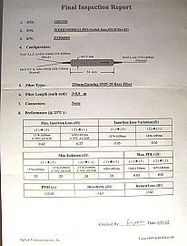 S/L band WDM coupler with Integrated isolator, WDIH749500ALR01