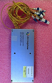 OC-192 Optical interface OADM module for L-band, around 1585nm, removed from Innovance OC-192 long haul transmission system: OADA card.  JDS P/N: OIA0006-02. Revision: 01