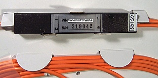 50%/50% 1310nm broadband 1x2 coupler/splitter. With 62.5/125um MM fiber. With 3 SC/PC connectors. Koncent P/N: MMWC-A-1310-62.5/125-4-1X2-50-SC/PC