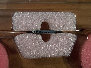 1460nm 1x2 polarization combiner. Kaifa P/N: PMCBFA0711000