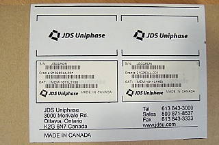 1x1 JDSU MEMS Switch. JDS CAT:MEM-1011L1150