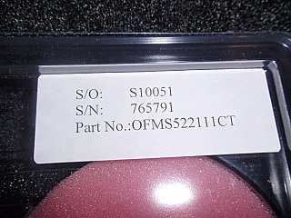 1x2 1.55um latching switch module. low loss. mechanical type. Oplink P/N: OFMS522111CT. With test data