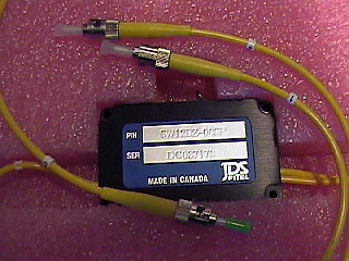 1x2 JDSU non-latching switch with ST connectors