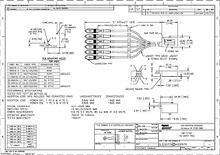 TYCO AMP dual fiber switch, 750-1450nm, multimode fiber