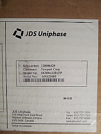 1x8 SK-series switch module, multimode fiber, 750 - 940 nmm. JDS model: SK008+22B1FP