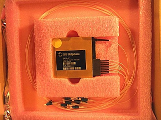 1x8 optical switch module, 1550 nmm. JDS model: SA18-X1. 'Sell As Is', 'No Return'