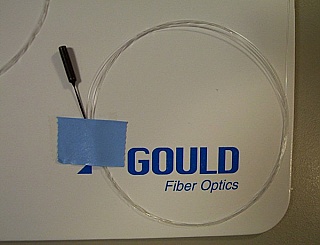 Low reflection Termination (LRT). 0.5-meter pigtail 100kpsi. Gould P/N: 63-00000-00-16510