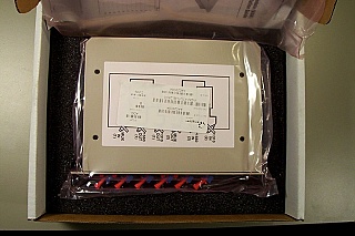 1310/1550nm unidirectional mux/demux in one case. SC/UPC. 2000 model. ADC P/N: WDM-K7U7UBL2A0000