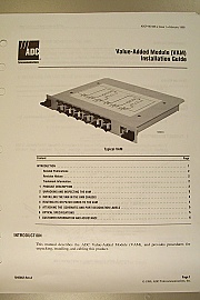 1310/1550nm unidirectional mux/demux in one case. SC/UPC. 2000 model. ADC P/N: WDM-K7U7UBL2A0000