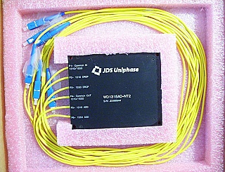 1300/1550nm WDM add/drop. SM fibers. With SC/PC connectors at all fiber ports, JDS P/N: WD1315AD-NT2