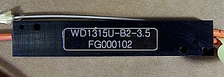 1300/1550nm High Isolation WDM, universal bidirectional coupler for 1300nm and 1550nm channels.  50/125/3000um fibers on all 3 ports. Without connectors, JDS P/N: WD1315U-B2-3.5