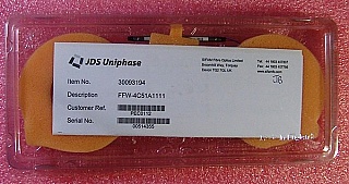 1310/1550nm Fused WDM, Low Loss, 1310 nm/C. With FC/PC connectors on all 3 ports, JDS P/N: FFW-4C51A1111