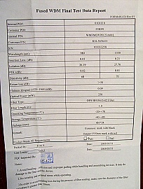 980/1550nm WDM combiner by Optiworks