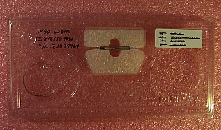 (1460-1490)nm/(1528-1563)nm WDM combiner. Oplink P/N: MWDM541111LU. Used, without actual test data. 'Sell As Is', 'No return'