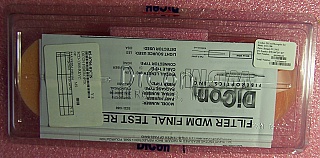 (1470-1487)nm/(1493-1510)nm WDM combiner. Dicon P/N: SCD-1388. With insertion loss test data over (1470-1487)nm/(1493-1510)nm.