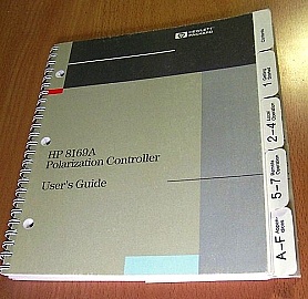 HP  8169A Polarization Controller