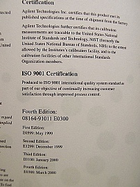 8163A Lightwave Multimeter, 8164A Lightwave Measurement System, & 8166A Lightwave Multichannel system
