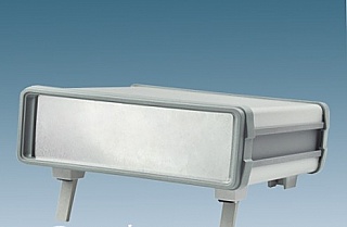 Aluminum/Steel small instrument enclosure. You can use it as project box. Internal size: 62(high)x179.5(wide)x180(deep) mm