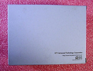 Fiber connector cleaner,  one slot. Cleaning time: 400. Made in Japan. NTT AT OPTIPOP-R1 series, model: ATC-RE-01