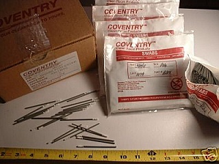 Polyester Swab, Coventry P/N:38040.  Price is for one bag of 500 swabs