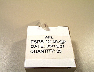 Multi-fiber heat shrink sleeve (ribbon fiber splice protection sleeve), 2-12 fiber. AFL model: FSPS-12-40-QP