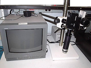 Panasonic GR KR222 camera system, with fiber source, monitor