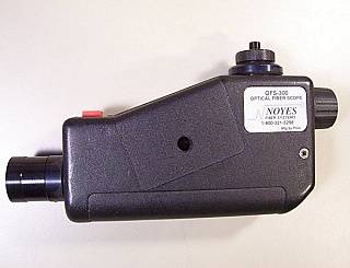 Noyes handheld fiber optic microscope, OFS 300,  with FC/PC adapter