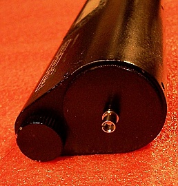 Handheld optical fiber microscope 200X with case, with 2.5mm universal adapter . Exfo P/N: FOMS-200X