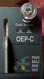 Optical C-band optical amplifier circuit packet,  Cisco model: 15808-OEP-C. P/N: 800-15919-01