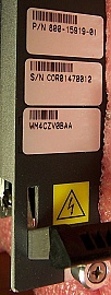 Optical C-band optical amplifier circuit packet,  Cisco model: 15808-OEP-C. P/N: 800-15919-01