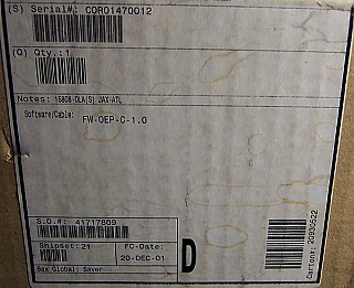 Optical C-band optical amplifier circuit packet,  Cisco model: 15808-OEP-C. P/N: 800-15919-01