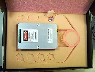 EDFA module, L-band. JDS Uniphase PN: OAM0002-03-01. S/N: N02MPA022-00012