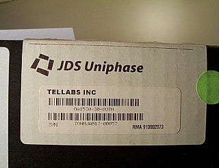 Gain-flat 1.55um passive EDFA booster module by JDS. OA1530-32-OUTH.  External pump lasers are required.