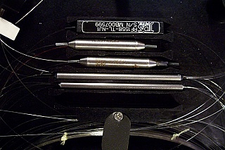 Gain-flat 1.55um passive EDFA booster module by JDS. OA1510-32-OUTH.  External pump lasers are required.