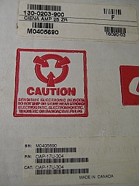 1.55um passive dual-amplifier EDFA card. Ciena P/N: OAP-17U-304.  Two external pump lasers are required.