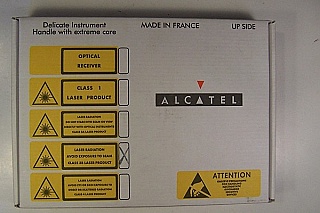 16.3dBm gain-flat over C-band EDFA in-line module. With 4 fiber connectors. Alcatel 1924 OFA. Alcatel product code: 3CN00290AAAA