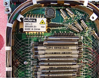 Puregain2600 variable-gain 17dBm C-band 1.55um gain-flat EDFA module. For Metropolitan networks. With two 974nm high power pump lasers. Oclaro/Avanex P/N:608430002. Tellabs P/N: 157.0085