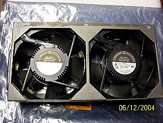 fan unit, contain 2 fans per unit, require -48 power supply