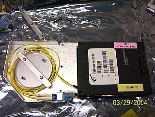 GDX card, wavelength add/drop for DWDM L-band