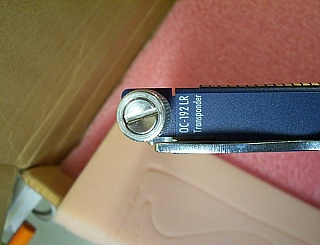 OC-192 LR Transponder  Circuit pack,   1561.83/1562.23nm dual wavelength outputs. Model: 1002-0706-39 Rev 2.01