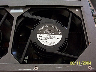 fan unit, contain 2 fans per unit, require -48 power supply
