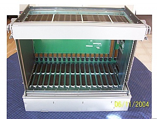 OC-192 enclosure/frame to hold up to 18 cards, w/ fan units