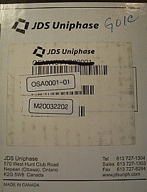 JDS Optical Spectrum Analyzer Module, P/N: OSA0001-01
