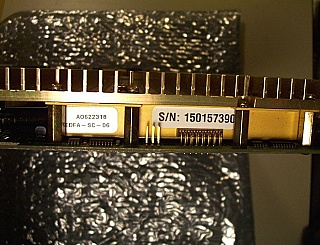 Nortel NT8E04AD OC-48 Optical Line/Post Amp (SC) Card.  1.55um C-band. Model: NT8E04AD.  Including EDFA module with model no: EDFA-SC-06
