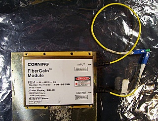 Nortel NT8E04AD OC-48 Optical Line/Post Amp (SC) Card.  1.55um C-band. Model: NT8E04AD.  Including EDFA module with model no: EDFA-SC-06