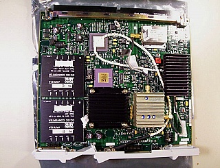 Nortel Telecom OC-48 LR 1550 Regen TX (FC) card. Nortel product code: NT8E03CB  R13.  S/DMS TransportNode OC-48 NE Circuit Pack