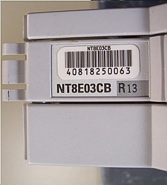 Nortel Telecom OC-48 LR 1557 Regen TX (FC) card. Nortel product code: NT8E03CB  R14. S/DMS TransportNode OC-48 NE Circuit Pack
